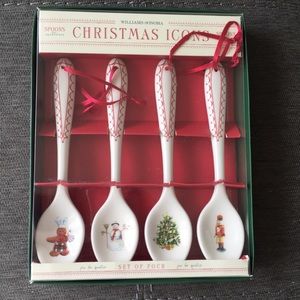 Williams Sonoma Christmas Spoons new